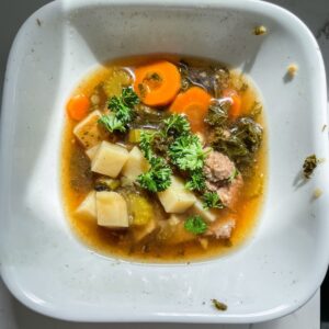 Healthy Crockpot Sausage Potato Soup