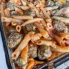 Dump and Bake Meatball Casserole