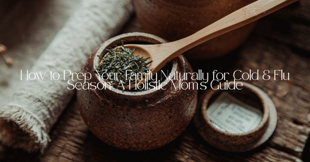 How to Prep Your Family Naturally for Cold & Flu Season: A Holistic Mom's Guide